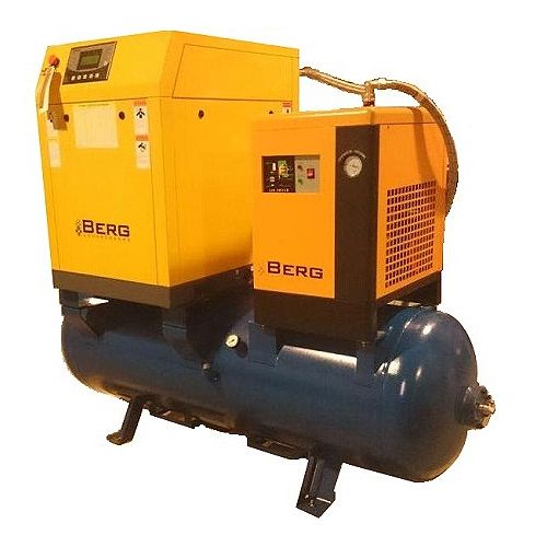 Компрессор BERG ВК-15РО-500/8 бар с ременным приводом