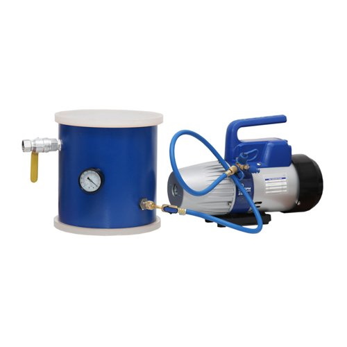 Вакуумная камера для дегазации Militech D 377 H 400 c насосом 4D