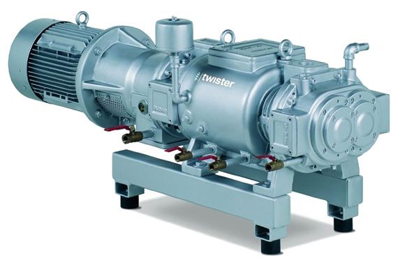 Вакуумный насос винтового типа – где используется, КПД, расчет производительности отдельных моделей