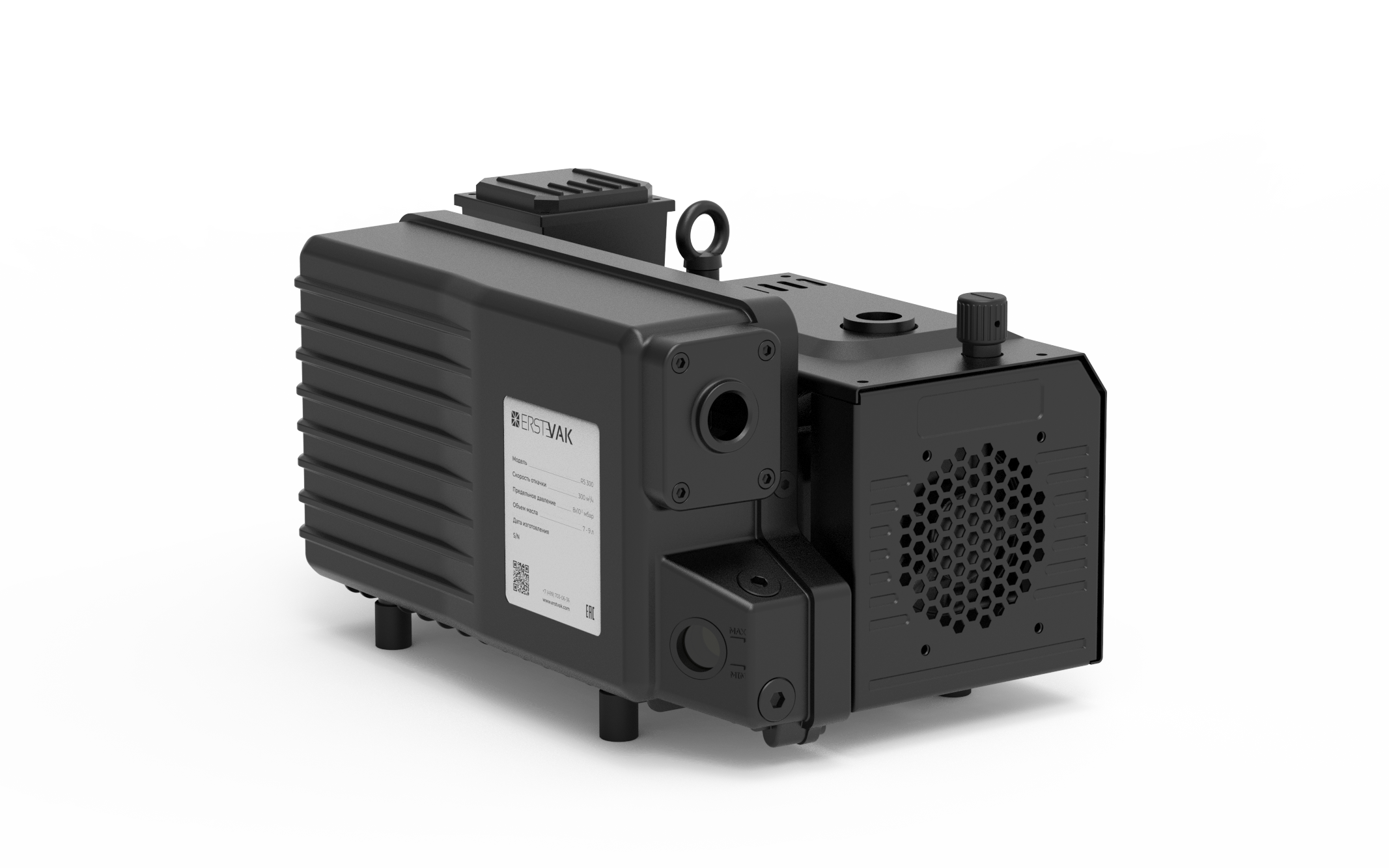 Маслосмазываемый пластинчато-роторный вакуумный насос ERSTEVAK RS 28 3 ф