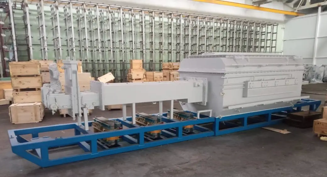 Толкательная вакуумная печь спекания ERSTEVAK PSF-300/70-5-2