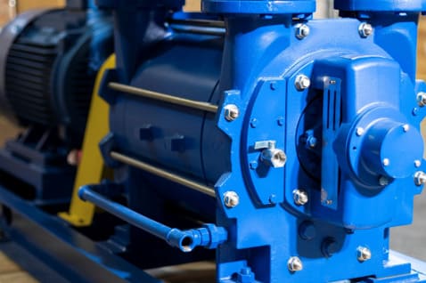 Водокольцевой вакуумный насос ERSTEVAK ELRS-8-112 ременной привод