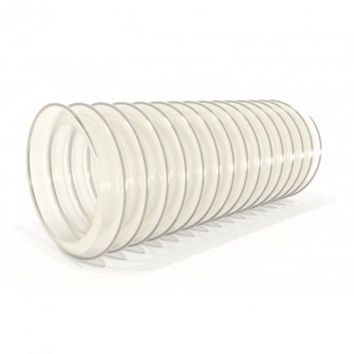 Вакуумный шланг армированный стальной спиралью ПВХ Вилитек 10 мм для вакуумных насосов