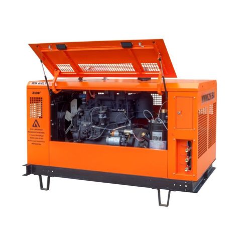 Компрессорная станция Арсенал ЗИФ-ПВ-6/0,7 тропик на раме