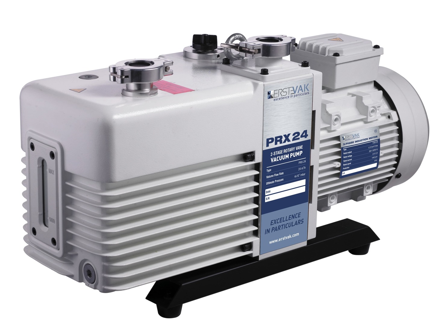 Пластинчато-роторный вакуумный насос ERSTEVAK PRX 16 (3 ф)