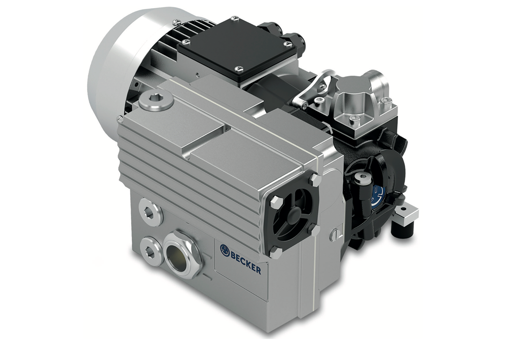 Пластинчато-роторный масляный вакуумный насос Becker O 5.16