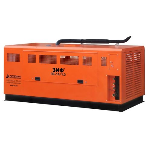 Компрессорная станция Арсенал ЗИФ-ПВ-16/0,7 на раме