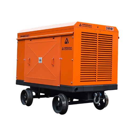 Компрессорная станция Арсенал ЗИФ-ШВ 14/0,7 660, 380 В на скатах