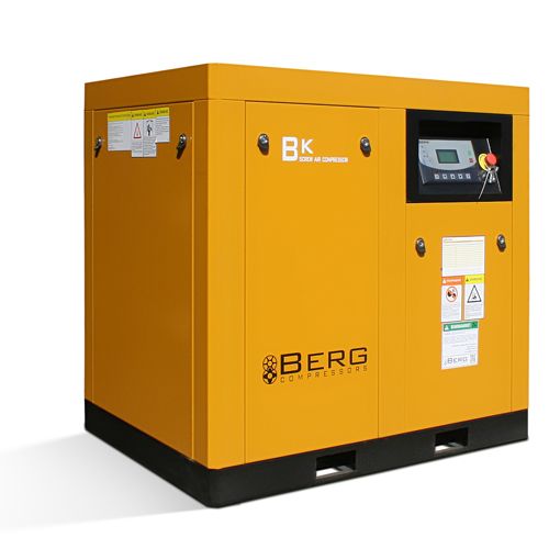 Компрессор BERG ВК-18,5Р-E/7 бар с ременным частотно-регулируемым приводом