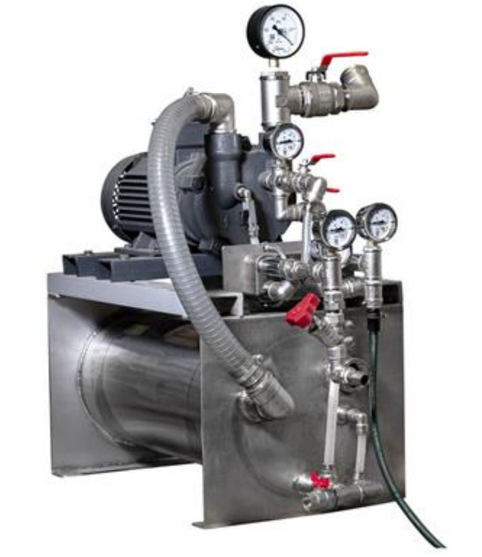 Водокольцевая вакуумная установка ERSTEVAK ELRPX 500 CLS