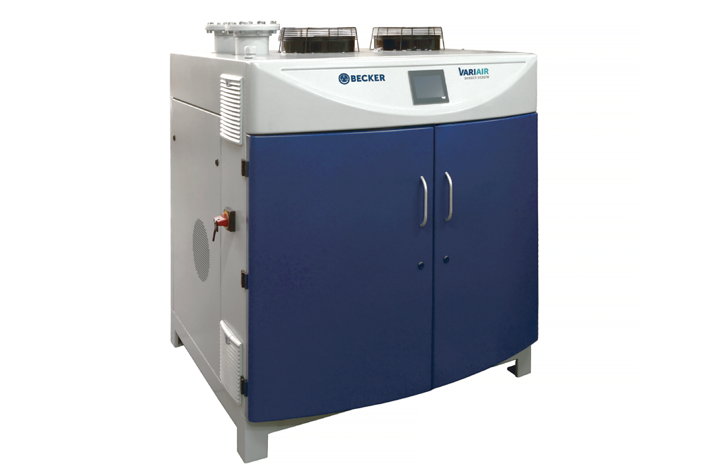 Сухой винтовой вакуумный насос Becker VADS 1500+